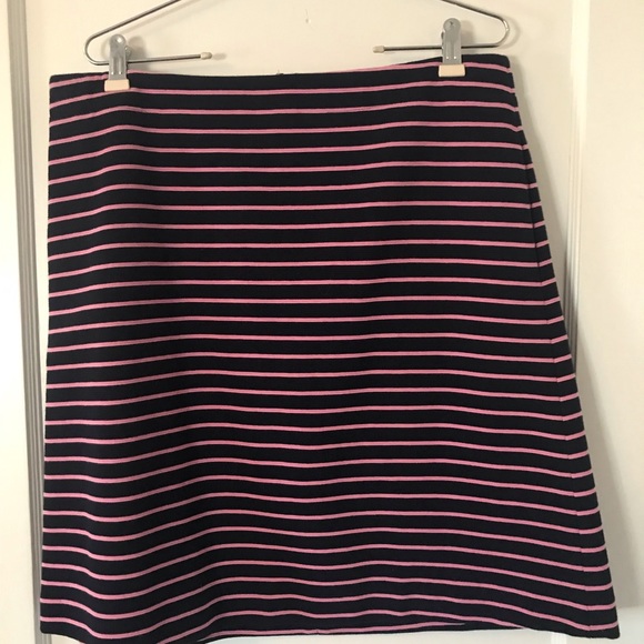 Talbots Dresses & Skirts - Talbots Navy & Blue Striped Skirt
